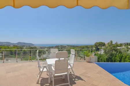 Casa Chloé, Villa séduisante sur la Costa Blanca, vue sur la plage - Photo 6
