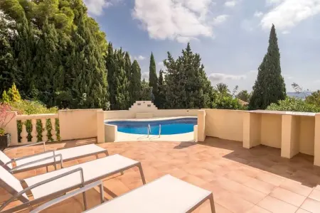 Villa Fairmont, Villa avec emplacement unique, piscine privée, terrasses, vue sur Javea - Photo 7