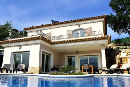 Ojo Azul, Luxueuse villa avec piscine à Santa Cristina d'Aro - Photo 8