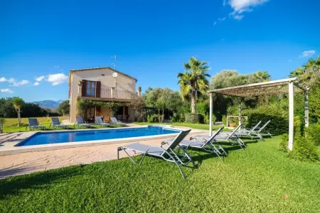 Can Ines, Maison de vacances chic avec piscine privée à Es Pont d'Inca - Photo 3