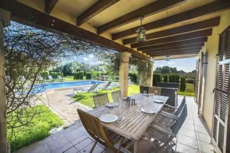 Can Ines, Maison de vacances chic avec piscine privée à Es Pont d'Inca - Photo 21