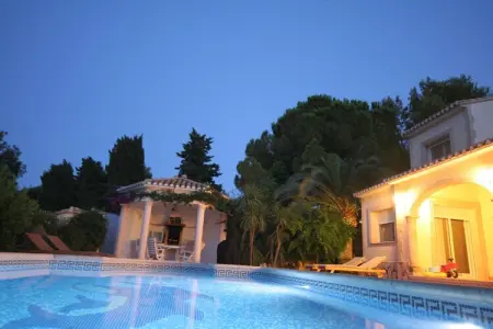 Somontes, Villa de luxe avec piscine privée à Les Rotes - Photo 34