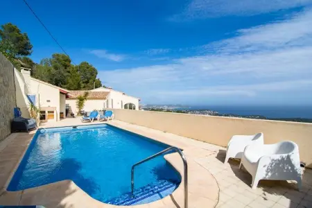 Casa Eldorado, Villa confortable avec piscine privée située à Benissa - Photo 1