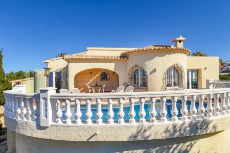 Renata, Villa avec vue mer, équipée d'une piscine à Benitachell - Photo 2