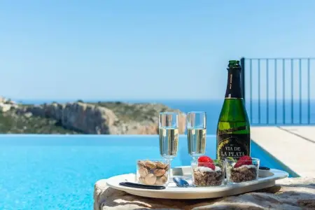 Casa Camelias, Belle maison de vacances 6p avec piscine à débordement, vue mer phénoménale - Photo 38