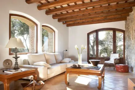 Can Borras, Demeure traditionnelle avec piscine à Navata - Photo 1