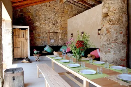 Can Borras, Demeure traditionnelle avec piscine à Navata - Photo 5