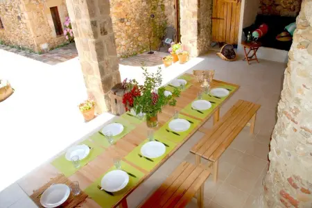 Can Borras, Demeure traditionnelle avec piscine à Navata - Photo 13