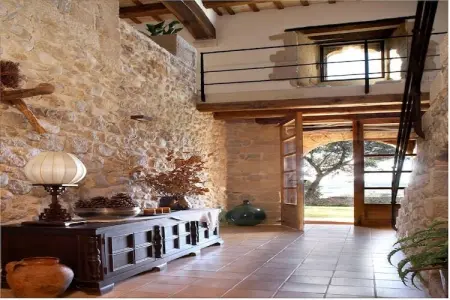 Can Borras, Demeure traditionnelle avec piscine à Navata - Photo 17