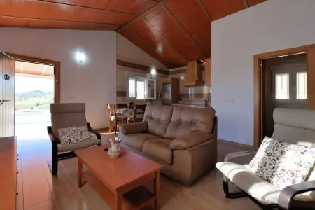 Casa Celeste, Maison de vacances cosy, Villanueva de la Concepción, jardin - Photo 2