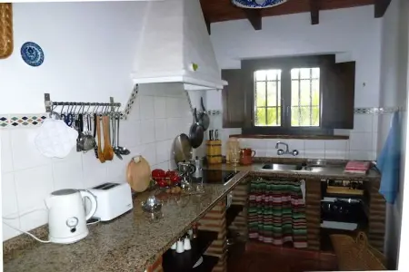 Finca Lomas de Tienda, Maison de vacances cosy Villanueva de la Concepción, piscine - Photo 12