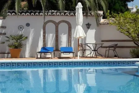 Finca Lomas de Tienda, Maison de vacances cosy Villanueva de la Concepción, piscine - Photo 34