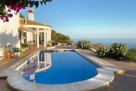 El Kedel, Villa isolée avec piscine privée à Arenas - Photo 9