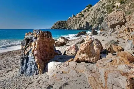 El Kedel, Villa isolée avec piscine privée à Arenas - Photo 35