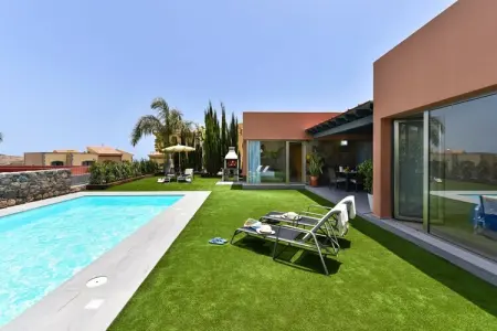 Villa Par 4-8, Villa indépendante avec terrasse à San Bartolomé de Tirajana - Photo 4