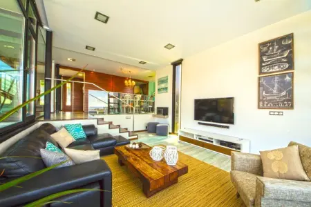 Villa Catro Faros, Villa avec vue panoramique sur mer et piscine à Sanxenxo - Photo 2