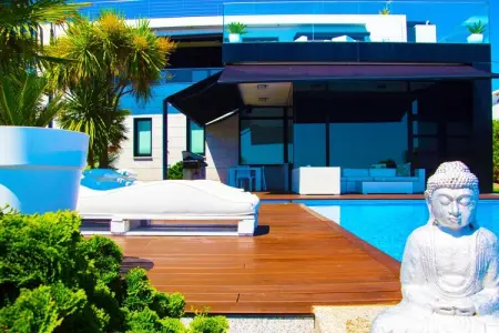 Villa Catro Faros, Villa avec vue panoramique sur mer et piscine à Sanxenxo - Photo 5