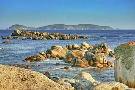 Villa Catro Faros, Villa avec vue panoramique sur mer et piscine à Sanxenxo - Photo 21