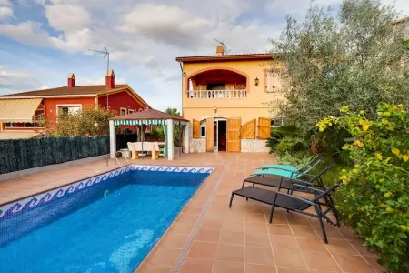 Casa  Las Palmeras, Luxueuse maison de vacances à Vendrell avec piscine - Photo 16