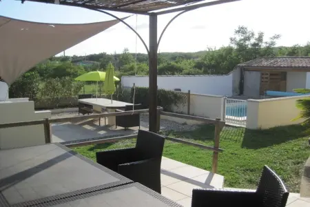 Maison de vacances -Pradons, Maison de vacances moderne avec piscine chauffée à Pradons - Photo 21