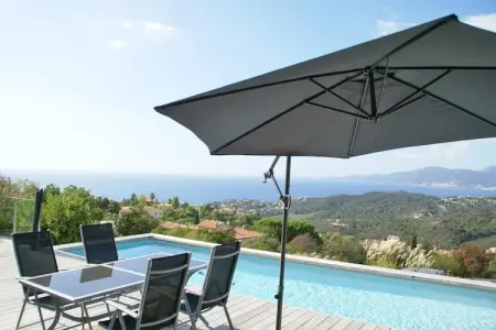 Seaview, Villa moderne et spacieuse à Albitreccia avec piscine privée et  vue panoramique - Photo 12