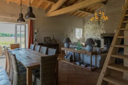 Mas d'Ourbise Penan, Charmante demeure avec piscine à Fargues-sur-Ourbise - Photo 10