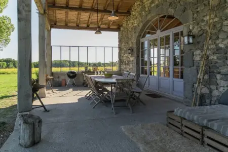 Mas d'Ourbise Penan, Charmante demeure avec piscine à Fargues-sur-Ourbise - Photo 16