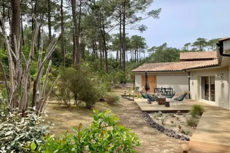 Clos les Pins, Maison de vacances indépendante, Gironde, jardin privatif - Photo 12
