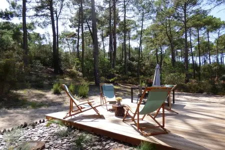 Clos les Pins, Maison de vacances indépendante, Gironde, jardin privatif - Photo 17