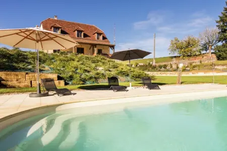 Villa Montignac, Villa de luxe à Montignac avec piscine chauffée - Photo 8