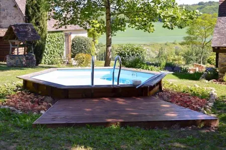 Le Phénix, Luxueux chalet avec piscine privée à Thenon - Photo 8