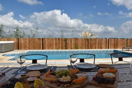 Villa Camargue, Maison de vacances luxueuse avec piscine privée à Port Camargue - Photo 24