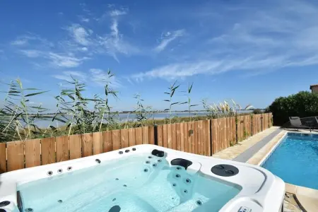 Villa Camargue, Maison de vacances luxueuse avec piscine privée à Port Camargue - Photo 26