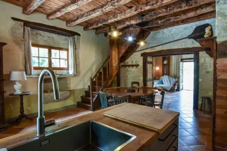 Grande maison de charme, Ferme confortable avec piscine à Saint-Cernin en France - Photo 2