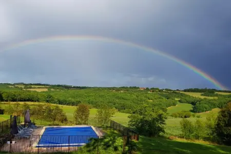 Grande maison de charme, Ferme confortable avec piscine à Saint-Cernin en France - Photo 8