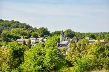 Gite vallée de la Loire, Magnifique maison restaurée près de Thizay avec piscine privee - Photo 30