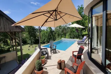 Gite vallée de la Loire, Magnifique maison restaurée près de Thizay avec piscine privee - Photo 38