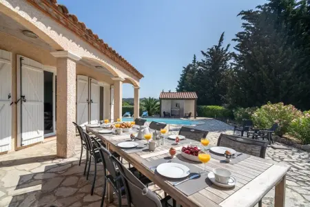 Villa Beau Coupe, Jolie villa à Oupia avec piscine privée - Photo 32