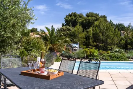 Villa l'Olivier, Villa spacieuse à Pouzols-Minervois avec piscine - Photo 20