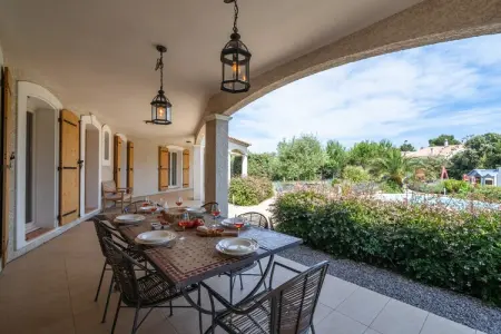 Villa l'Olivier, Villa spacieuse à Pouzols-Minervois avec piscine - Photo 23