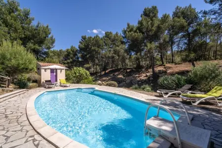 Villa Les Ecureuils, Villa moderne avec piscine privée à Pouzols-Minervois - Photo 2