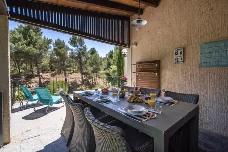 Villa Les Ecureuils, Villa moderne avec piscine privée à Pouzols-Minervois - Photo 21