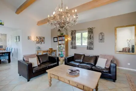 Villa Lézard Bleu, Villa moderne à Camplong avec piscine privée - Photo 14