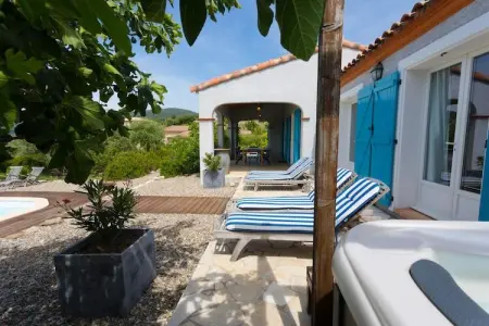 Villa Lézard Bleu, Villa moderne à Camplong avec piscine privée - Photo 23