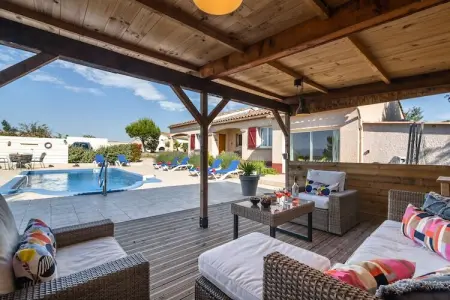 L’Horizon, Villa de luxe avec piscine privée à Escales - Photo 29