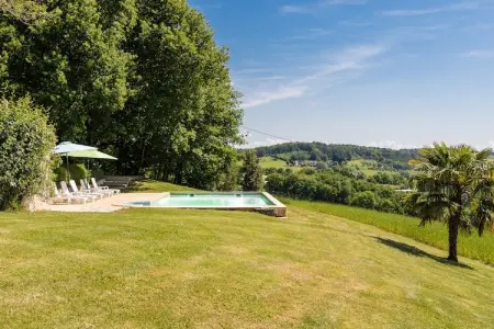 Le Tournant, Belle maison de vacances avec piscine à Thenon - Photo 15