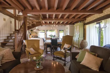 Le Tournant, Belle maison de vacances avec piscine à Thenon - Photo 16