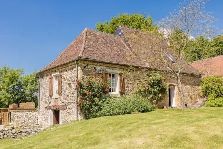 L'Hermite, Maison de vacances spacieuse avec grand jardin à Thenon - Photo 34