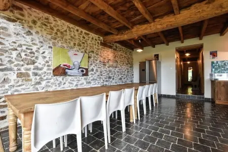 La Remise, Charmante ferme avec piscine privée à Terrou - Photo 4