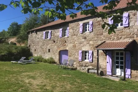 Maison de vacance - Cros-de-Géorand, Charmante longère avec piscine à Cros-de-Géorand - Photo 1